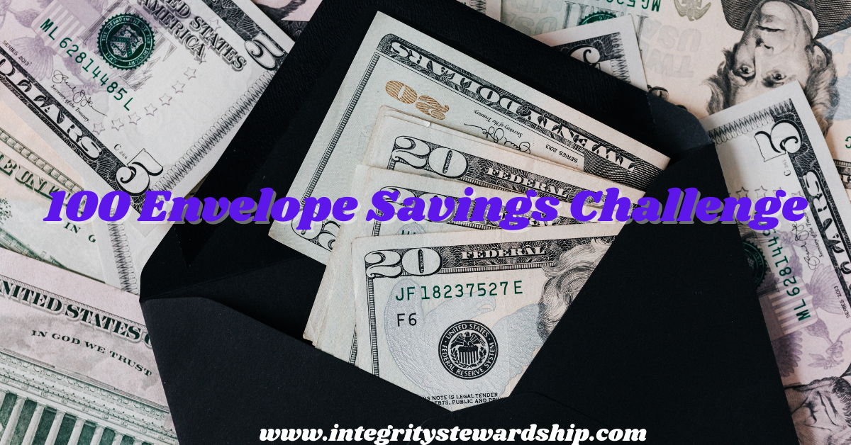 Let’s Make Saving Money Easy: The 100 Envelope Savings Challenge!
