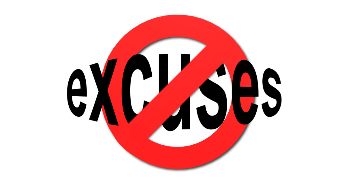 Stop Making Excuses!  Use These 6 Techniques to Take Action on Your Big Goals!